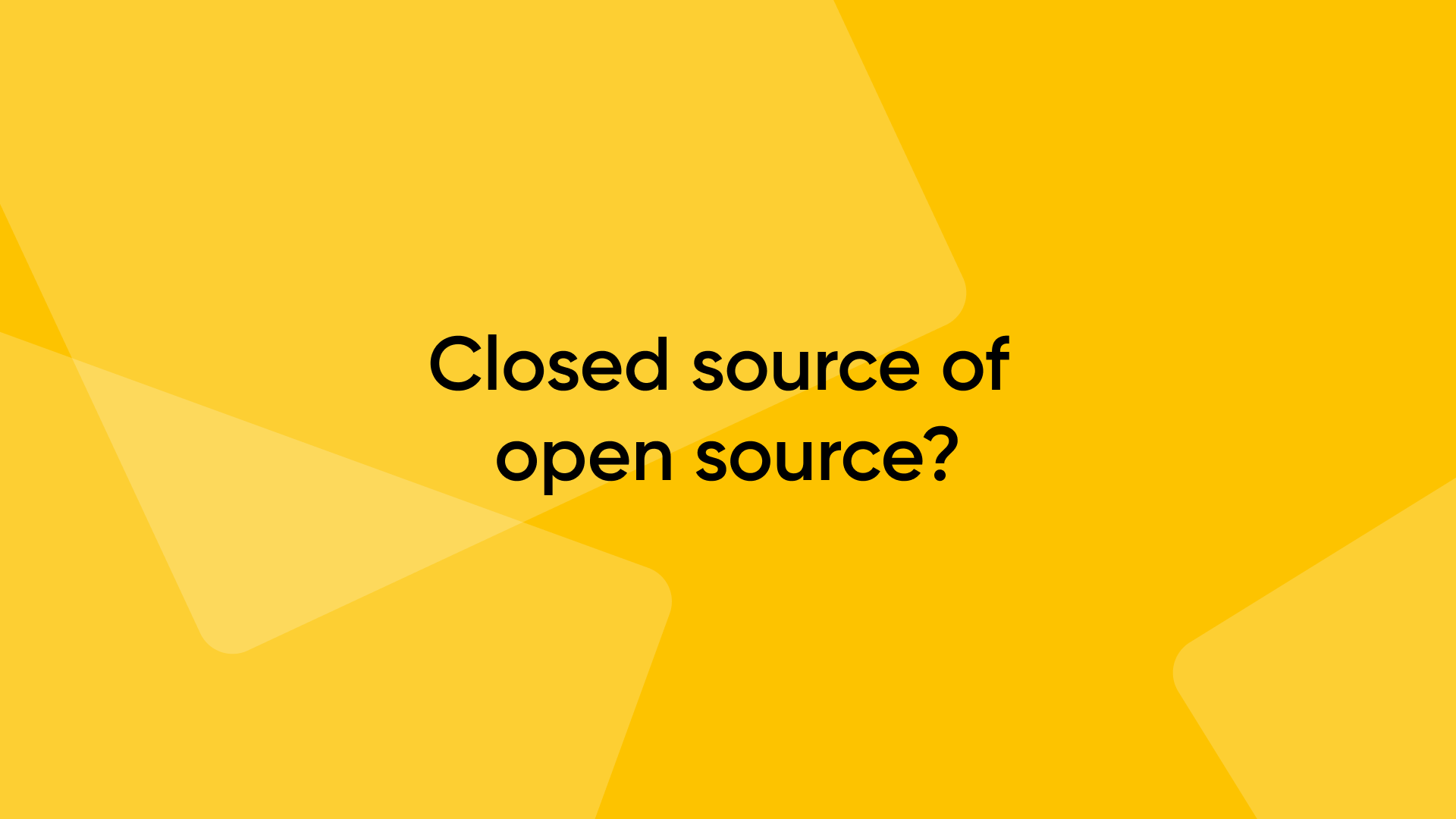 Thumb nl closed source open source - Closed source is in één ding echt beter dan open source